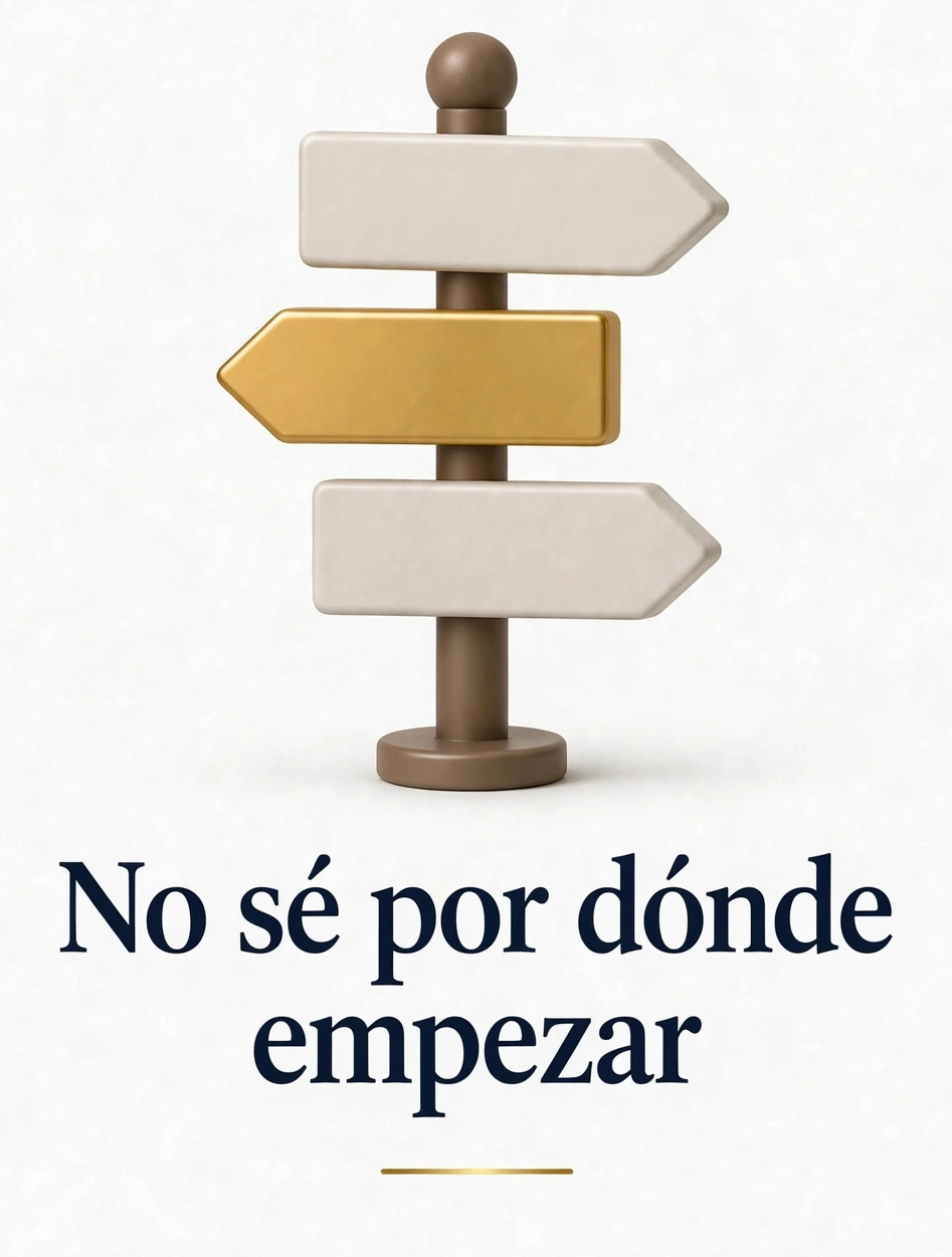 No sé por dónde empezar